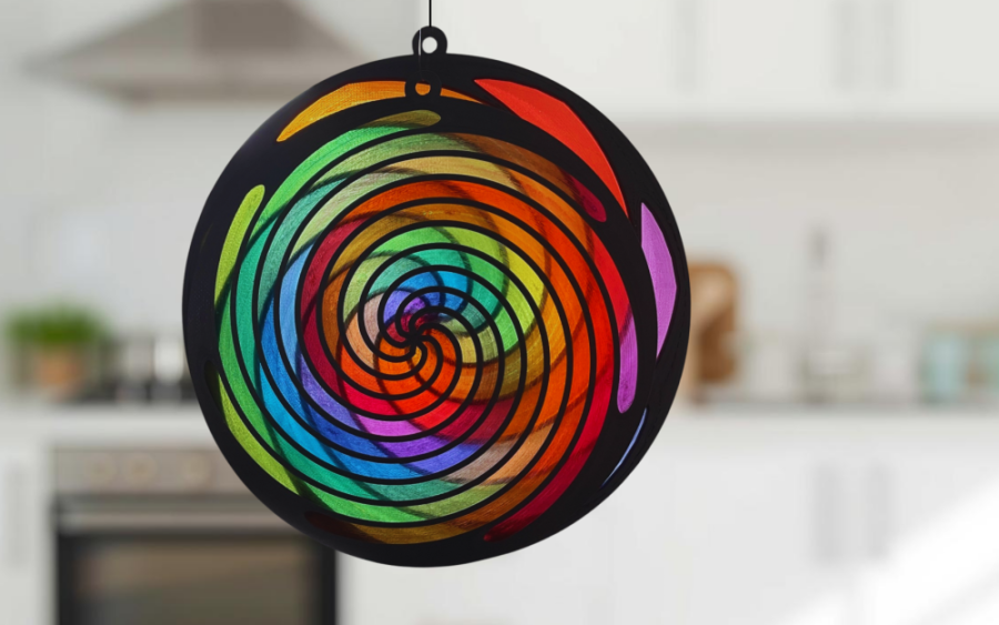 double layer circle transparencies