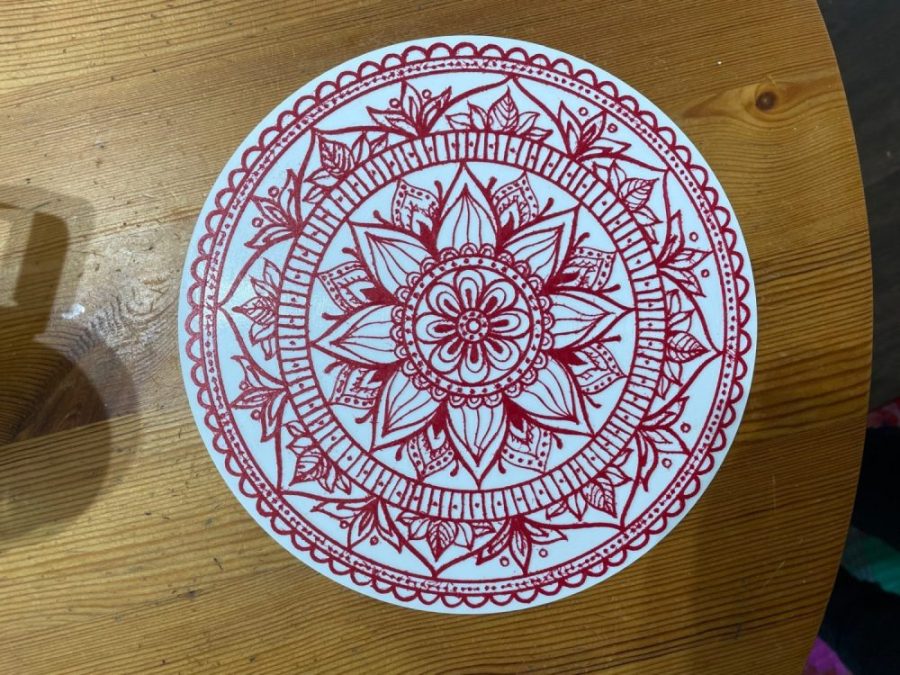 3D rendered mandala